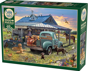 Trading Post - Greg Giordano | Cobble Hill | 1000 Pieces | Jigsaw Puzzle