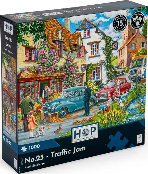 Traffic Jam - Keith Stapleton | House Of Puzzles | 1000 Pieces | Jigsaw Puzzle