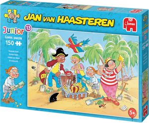 Treasure Hunt - Junior No.13 | Jan van Haasteren | Jumbo | 150 Pieces | Jigsaw Puzzle