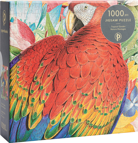 Tropical Garden - Nature Montages | Paperblanks | 1000 Pieces | Jigsaw Puzzle