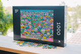 Tugulawa To Humbug Reach | Debra Hood Art | 1000 Pieces | Jigsaw Puzzle