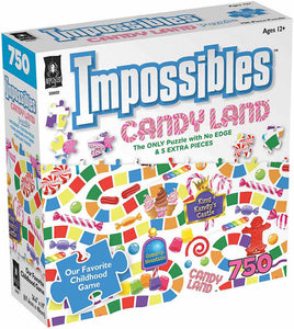 Candyland | Impossibles | Bepuzzled | 750 Pieces | Jigsaw Puzzle