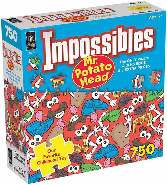 Bepuzzled | Mr Potato Head | Impossibles | 750 Pieces | Jigsaw Puzzle