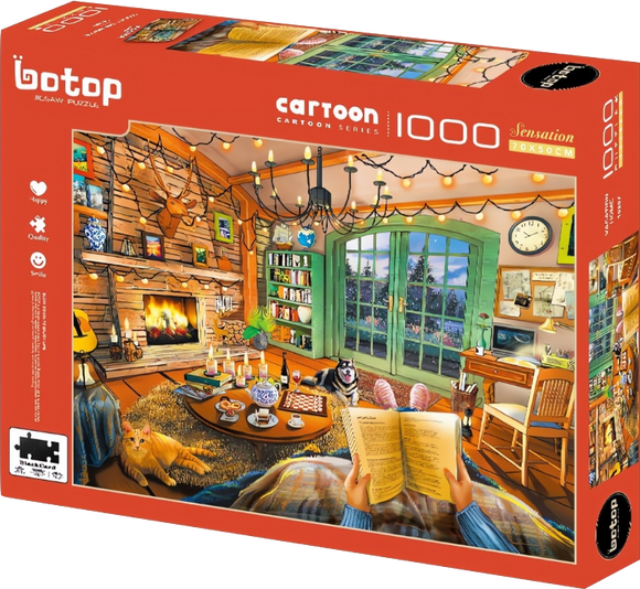 Vacation Home | Botop | 1000 Pieces | Jigsaw Puzzle