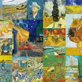 Van Gogh 38 in 1 | Botop | 160 Pieces | Mini Jigsaw Puzzle