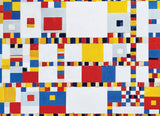 Victory Boogie Woogie - Pieter Mondrian | Fine Art Collection|  Eurographics | 1000 Pieces | Jigsaw Puzzle