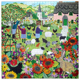 Village Orchard - Vanessa Bowman | Eeboo | 1000 Pieces | Jigsaw Puzzle