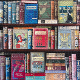 Vintage Library - Clair Berry | Eeboo | 1000 Pieces | Jigsaw Puzzle