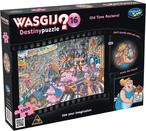 Old Time Rockers! - Destiny No.16 | Wasgij? | Holdson | 1000 Pieces | Jigsaw Puzzle