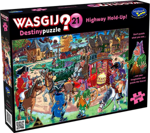 WASGIJ? | Destiny No.21 - Highway Hold-up | Holdson | 1000 Pieces | Jigsaw Puzzle