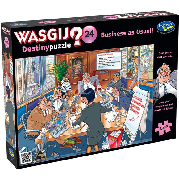 WASGIJ? | Destiny No.24 - Business As Usual! | Holdson | 1000 Pieces | Jigsaw Puzzle