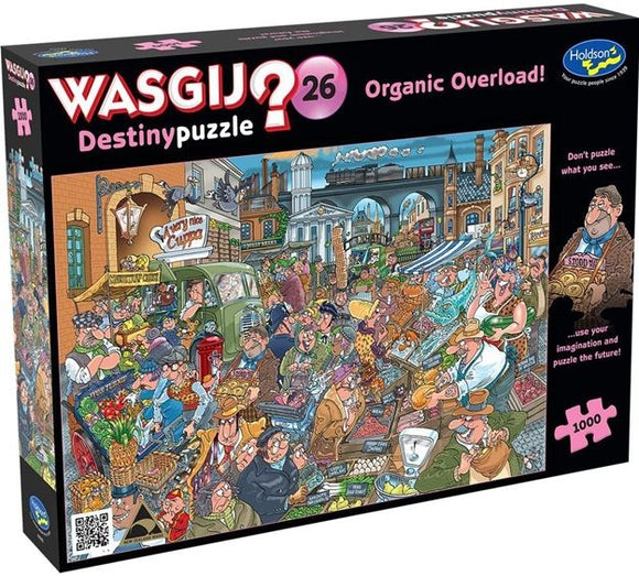 WASGIJ? | Destiny No.26 - Organic Overload! | Holdson | 1000 Pieces | Jigsaw Puzzle