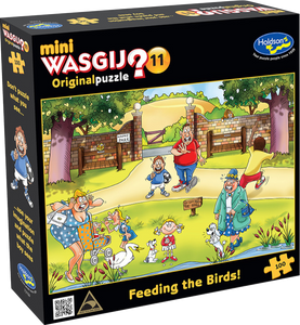 Feeding The Birds! - Mini Original No.11 | Wasgij? | Holdson | 100 Pieces | Jigsaw Puzzle