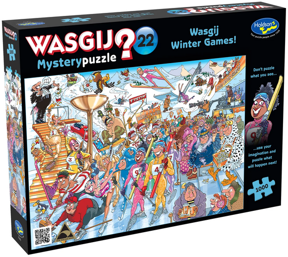 WASGIJ? | Mystery No.22 - Wasgij Winter Games! | Holdson | 1000 Pieces | Jigsaw Puzzle