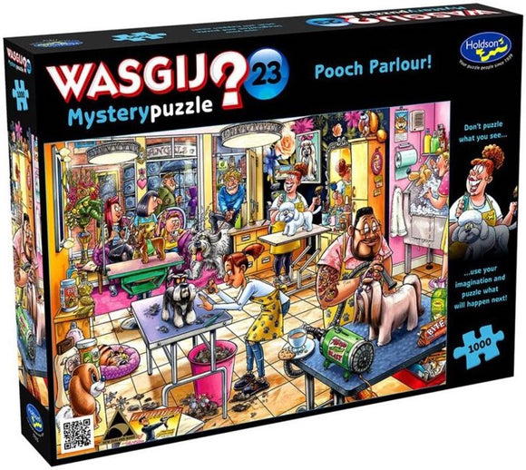 WASGIJ? | Mystery No.23 - Pooch Parlour! | Holdson | 1000 Pieces | Jigsaw Puzzle