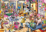 Pooch Parlour! - Mystery No.23 | Wasgij? | Holdson | 1000 Pieces | Jigsaw Puzzle