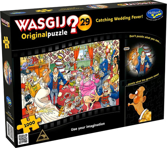 Catching Wedding Fever! - Original No.29 | Wasgij? | Holdson | 1000 Pieces | Jigsaw Puzzle