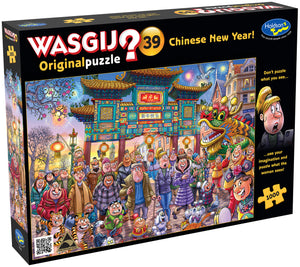 WASGIJ? | Original No.39 - Chinese New Year! | Holdson | 1000 Pieces | Jigsaw Puzzle