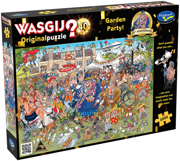 WASGIJ? | Original No.40 - Garden Party! | Holdson | 1000 Pieces | Jigsaw Puzzle