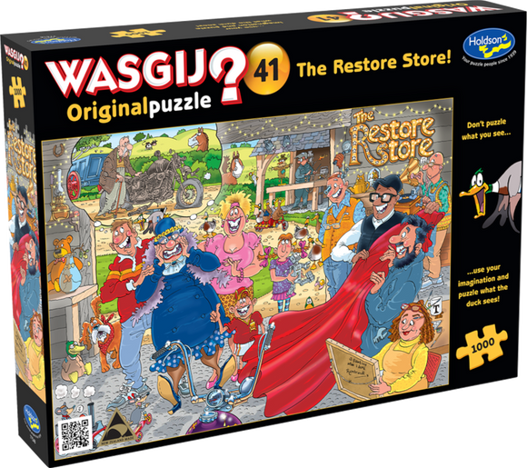 WASGIJ? | Original No.41 - The Restore Store! | Holdson | 1000 Pieces | Jigsaw Puzzle