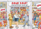 Everything Must Go! - Mystery No.7 | Wasgij? Retro | Jumbo | 1000 Pieces | Jigsaw Puzzle