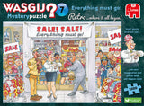 Everything Must Go! - Mystery No.7 | Wasgij? Retro | Jumbo | 1000 Pieces | Jigsaw Puzzle