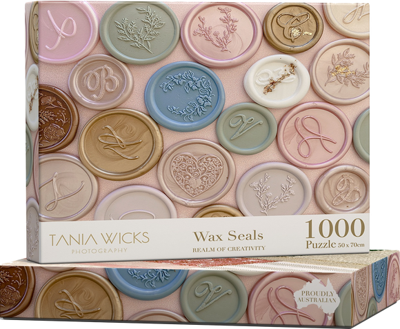Tania Wicks | Wax Seals - Realm of Creativity | 1000 Pieces | Jigsaw Puzzle