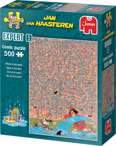 Where Is The Leak? - Jan van Haasteren | Expert 5 | Jumbo | 500 Pieces | Jigsaw Puzzle