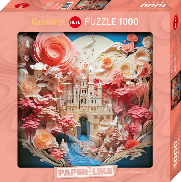 White Castle - Paper-Like | Viktor Gavriloski | Heye | 1000 Pieces | Jigsaw Puzzle
