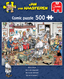 Who's Next? - Jan van Haasteren | Jumbo | 500 Pieces | Jigsaw Puzzle