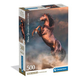Wild Red Stallion | Clementoni | 500 Pieces | Jigsaw Puzzle