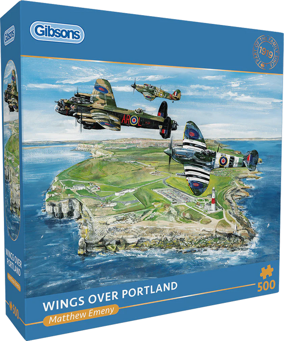 Wings Over Portland - Matthew Emeny | Gibsons | 500 Pieces | Jigsaw Puzzle