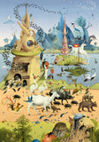 With Hieronymus Bosch - Take A Trip! | Hieronymus Bosch| Heye | 500 Pieces | Jigsaw Puzzle