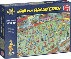 Women's Soccer - Jan van Haasteren | Jumbo | 1000 Pieces | Jigsaw Puzzle