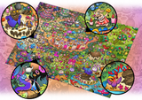 Alice In Wonderland | Vizzles - Series 4 | Great Games | 1000 Pieces | Jigsaw Puzzle