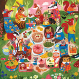 Woodland Picnic | Mudpuppy | 500 Pieces | Jigsaw Puzzle