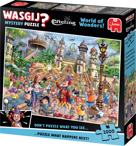 World Of Wonders! - Mystery Efteling | Wasgij? | Jumbo | 1000 Pieces | Jigsaw Puzzle