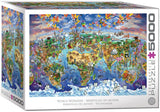 World Wonders - Maria Rabinky | Eurographics | 5000 Pieces | Jigsaw Puzzle