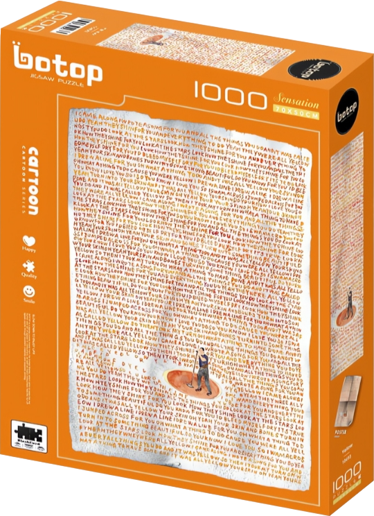 Yellow | Botop | 1000 Pieces | Jigsaw Puzzle