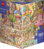 Yogaland - Marino Degano | Heye | 1500 Pieces | Jigsaw Puzzle