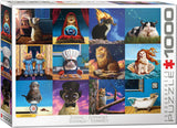 Zodiac Cats - Funny Animals | Eurographics | 1000 Pieces | Jigsaw Puzzle