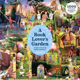 A Book Lover's Garden | Laurence King Publishing | 1000 Pieces | Jigsaw Puzzle - Puzzles +