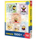 A Sketch Through Time | Minions | TOI | 1000 Pieces | Jigsaw Puzzle - Puzzles +