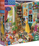 Alchemist's Art Studio - Vasilisa Romanenko | Eeboo | 1000 Pieces | Jigsaw Puzzle - Puzzles +