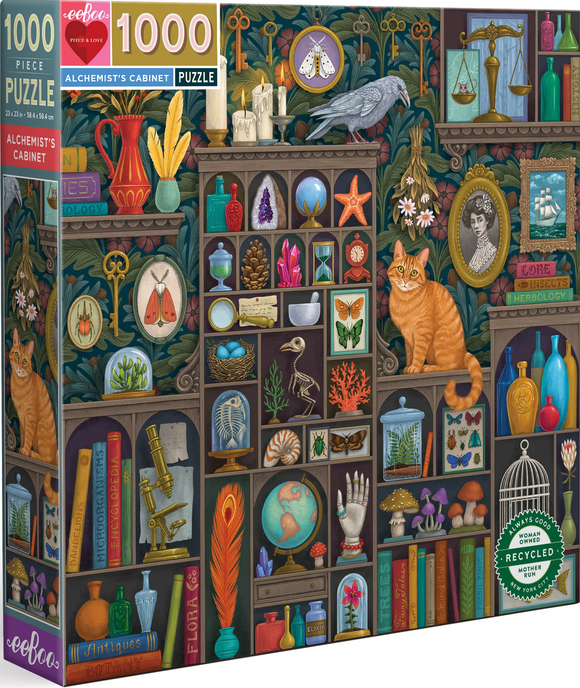 Alchemist's Cabinet - Vasilisa Romanenko | Eeboo | 1000 Pieces | Jigsa ...