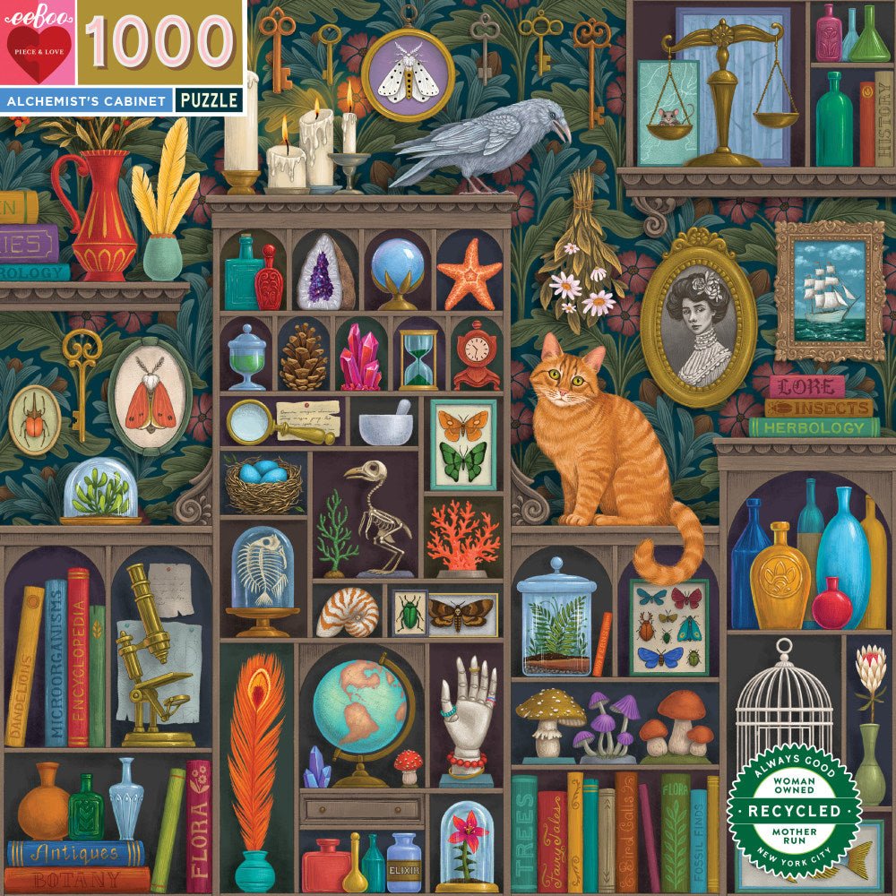 Alchemist's Cabinet - Vasilisa Romanenko | Eeboo | 1000 Pieces | Jigsa ...