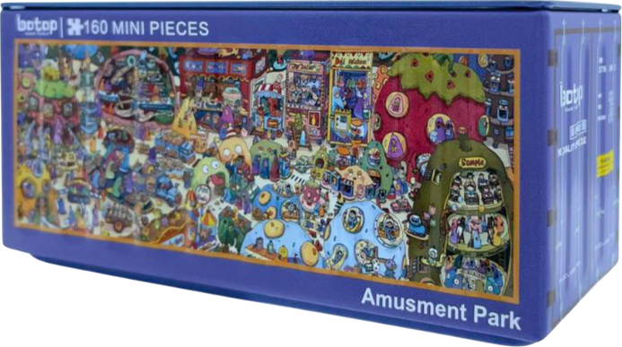 Amusement Park | Botop | 160 Pieces | Mini Jigsaw Puzzle – Puzzles