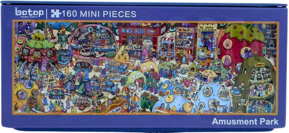 Amusement Park | Botop | 160 Pieces | Mini Jigsaw Puzzle – Puzzles