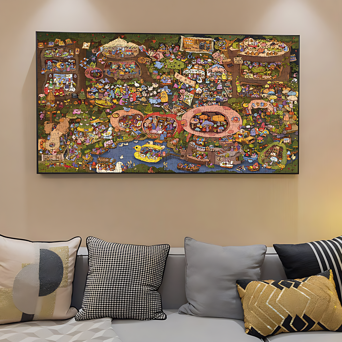 Amusement Park | Botop Fusion | 2000 Pieces | Jigsaw Puzzle – Puzzles