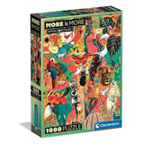 Animals & Botanics - More Is More | Clementoni | 1000 Pieces | Jigsaw Puzzle - Puzzles +